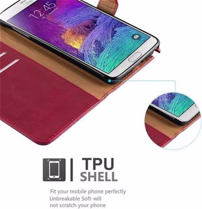 Image du produit Cadorabo Book Couverture de luxe (Samsung Galaxy Note 4)