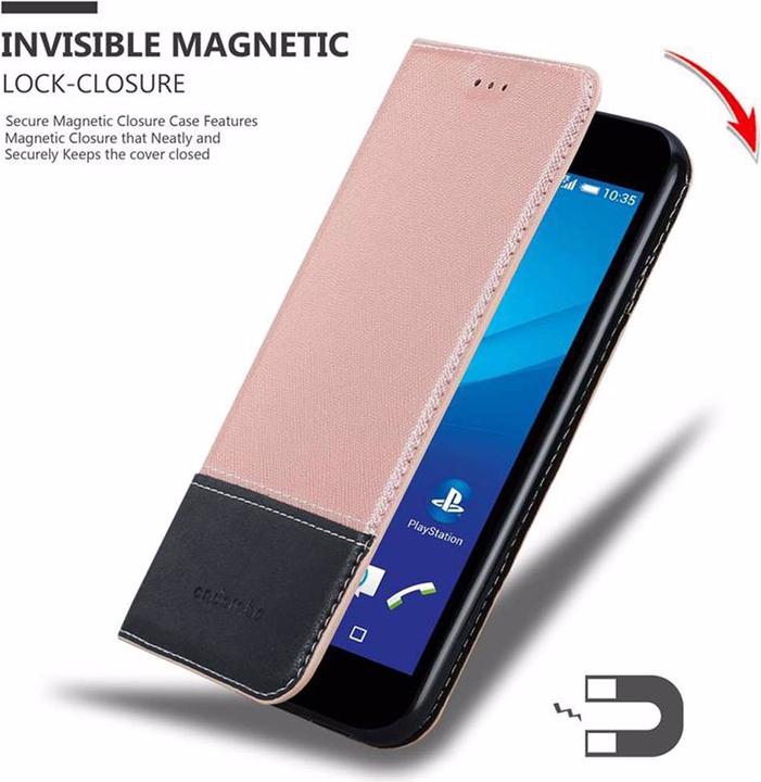Actual product image Cadorabo Book X Wallet Cover (Sony Xperia M4 Aqua)