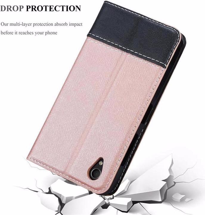 Actual product image Cadorabo Book X Wallet Cover (Sony Xperia M4 Aqua)