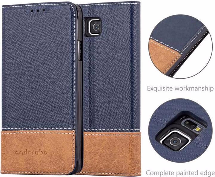 Actual product image Cadorabo Book X Wallet Cover (Samsung Galaxy Alpha)