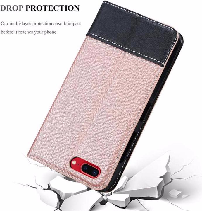 Productafbeelding Cadorabo Boek X Portemonnee Hoesje (Apple iPhone 7 Plus, Apple iPhone 7s Plus)