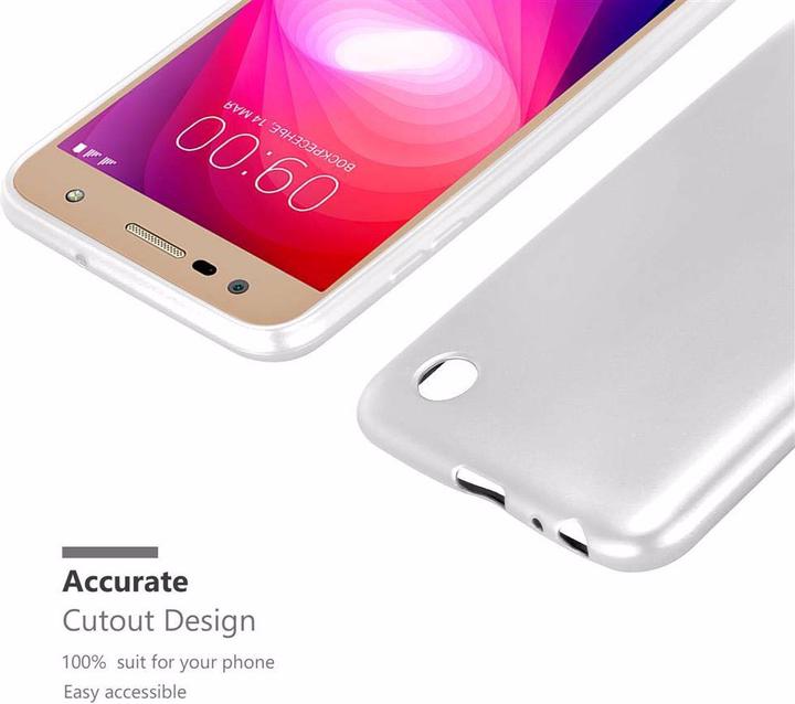 Productafbeelding Cadorabo TPU Matte Metallic hoes (LG X Power 2)