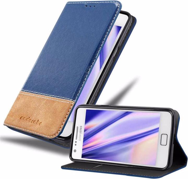 Actual product image Cadorabo Book X Wallet Cover (Samsung Galaxy S2)