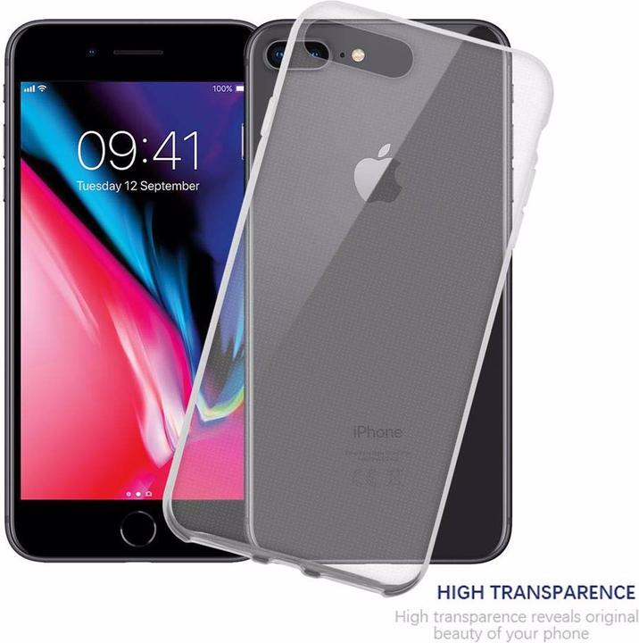 Immagine prodotto Cadorabo TPU ultra sottile AIR Cover (Apple iPhone 8 Plus, Apple iPhone 7s Plus, Apple iPhone 7 Plus)