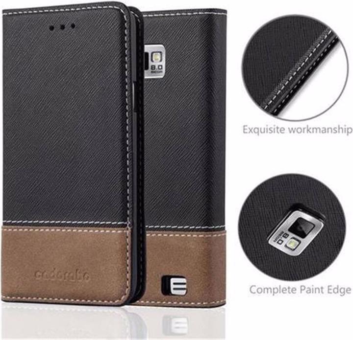 Actual product image Cadorabo Book X Wallet Cover (Samsung Galaxy S2)