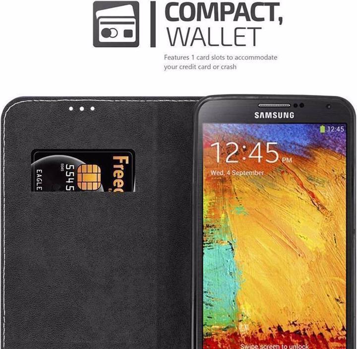 Actual product image Cadorabo Book X Wallet Cover (Samsung Galaxy Note 3)