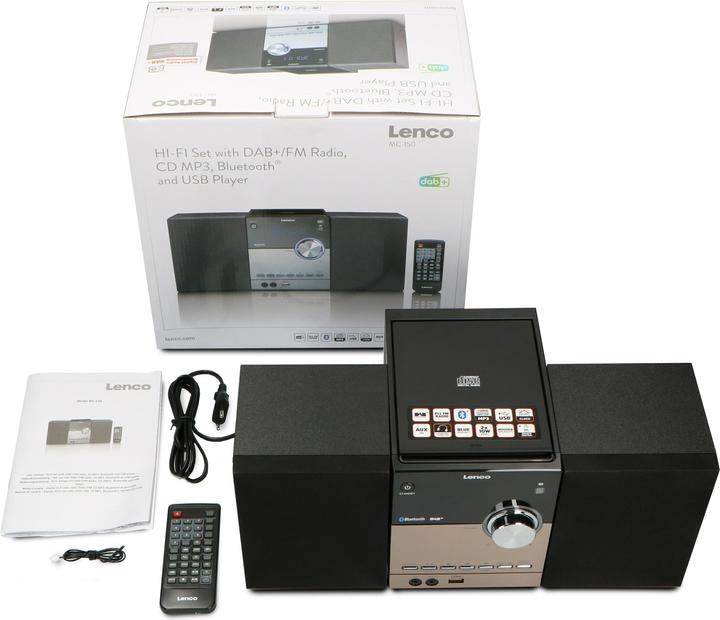 Immagine prodotto Lenco Mc-150 (Lettore CD, Bluetooth, 2x 10 W)