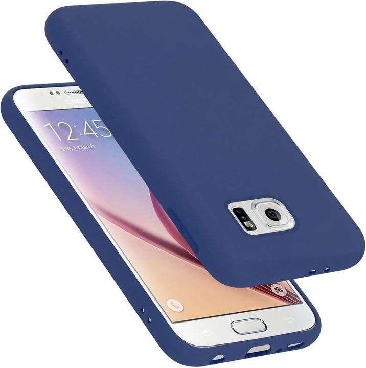 Immagine prodotto Cadorabo Copertura della cassa del silicone liquido TPU (Samsung Galaxy S6)