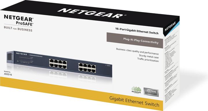 Produktbild Netgear Jgs516 (16 Ports)