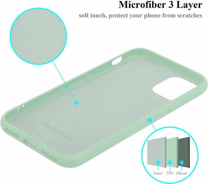 Productafbeelding Cadorabo TPU Liquid Silicone Case Cover (Apple iPhone 11)