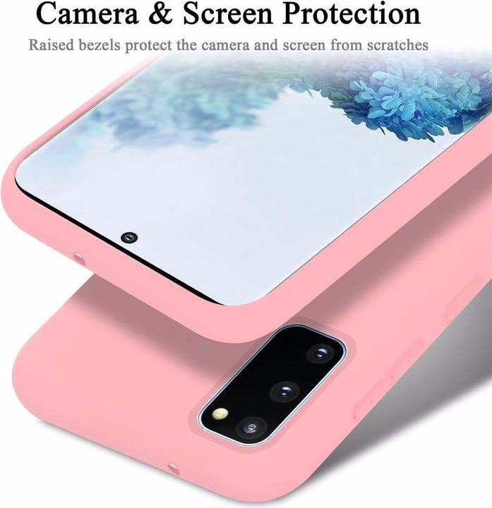 Immagine prodotto Cadorabo Copertura della cassa del silicone liquido TPU (Samsung Galaxy S20 FE)
