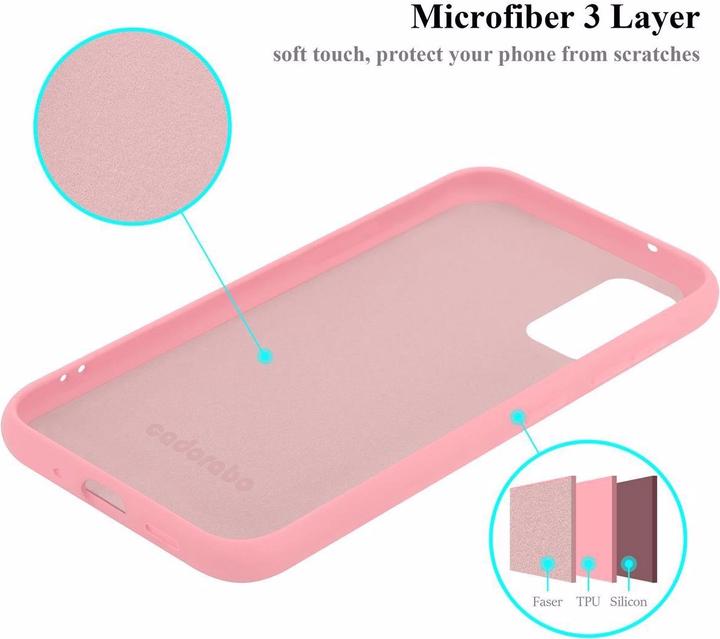 Immagine prodotto Cadorabo Copertura della cassa del silicone liquido TPU (Samsung Galaxy S20 FE)