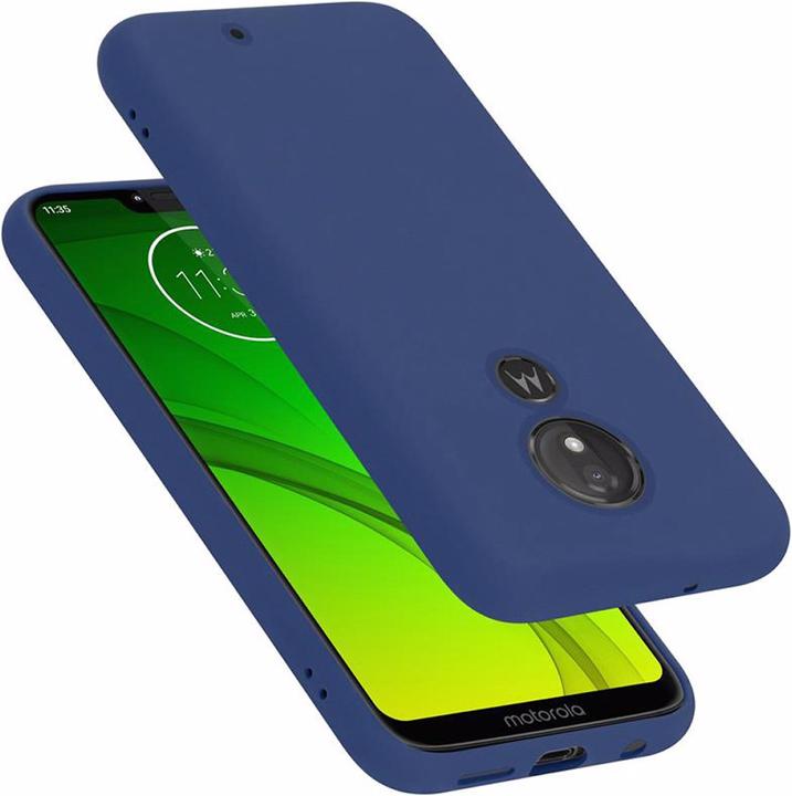 Immagine prodotto Cadorabo Copertura della cassa del silicone liquido TPU (Potenza del Motorola G7)