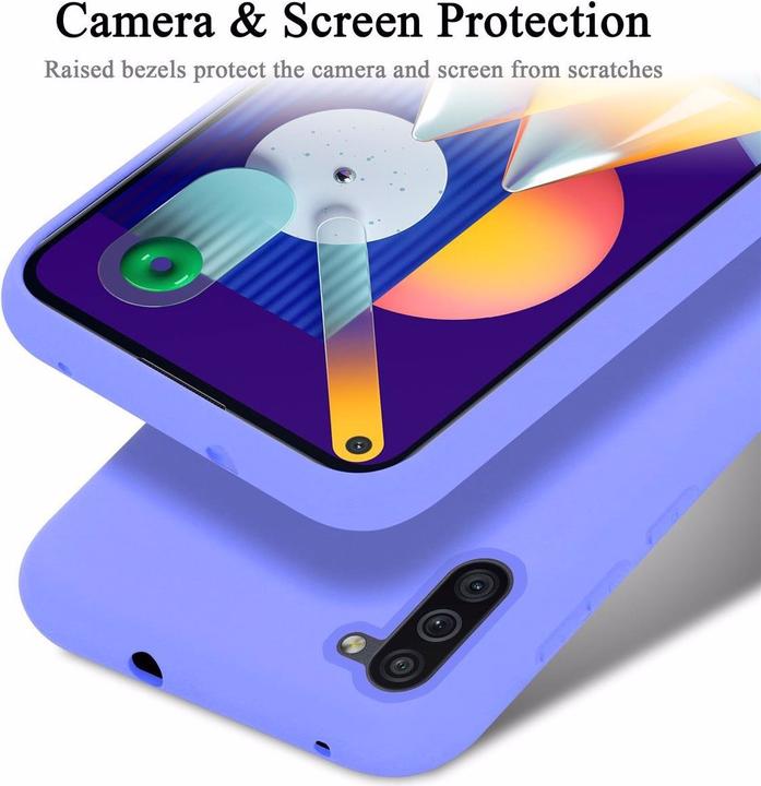 Immagine prodotto Cadorabo Copertura della cassa del silicone liquido TPU (Samsung Galaxy M11, Samsung Galaxy A11)