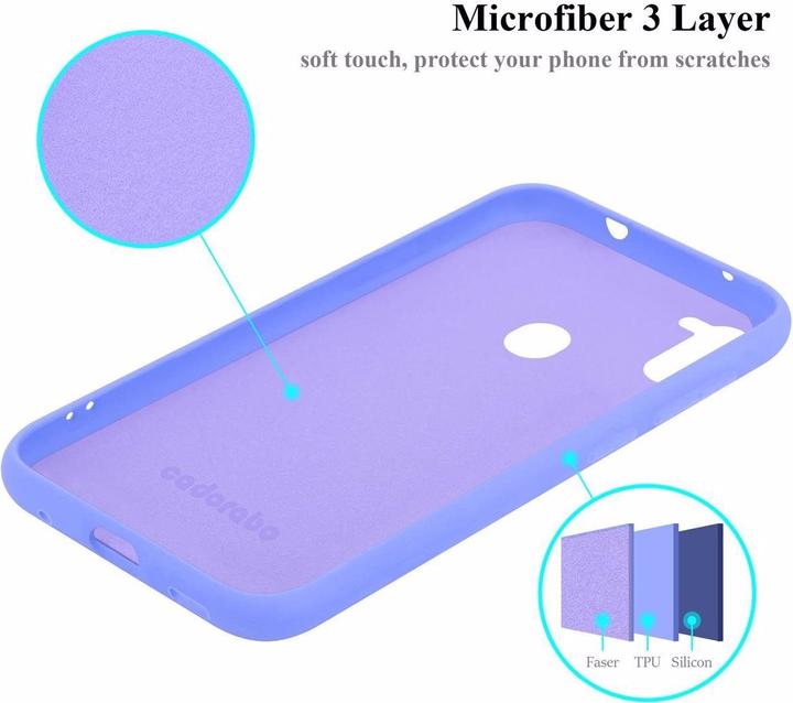 Immagine prodotto Cadorabo Copertura della cassa del silicone liquido TPU (Samsung Galaxy M11, Samsung Galaxy A11)