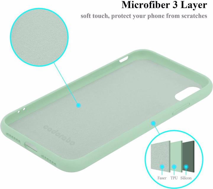 Immagine prodotto Cadorabo Copertura della cassa del silicone liquido TPU (Apple iPhone XR)