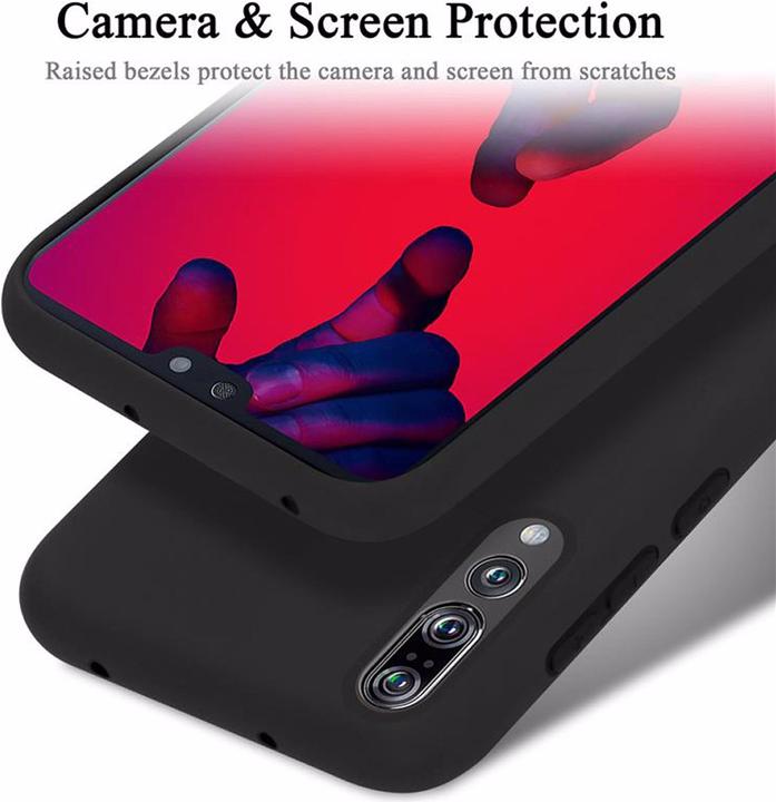 Immagine prodotto Cadorabo Copertura della cassa del silicone liquido TPU (Huawei P20 Plus, Huawei P20 Pro)