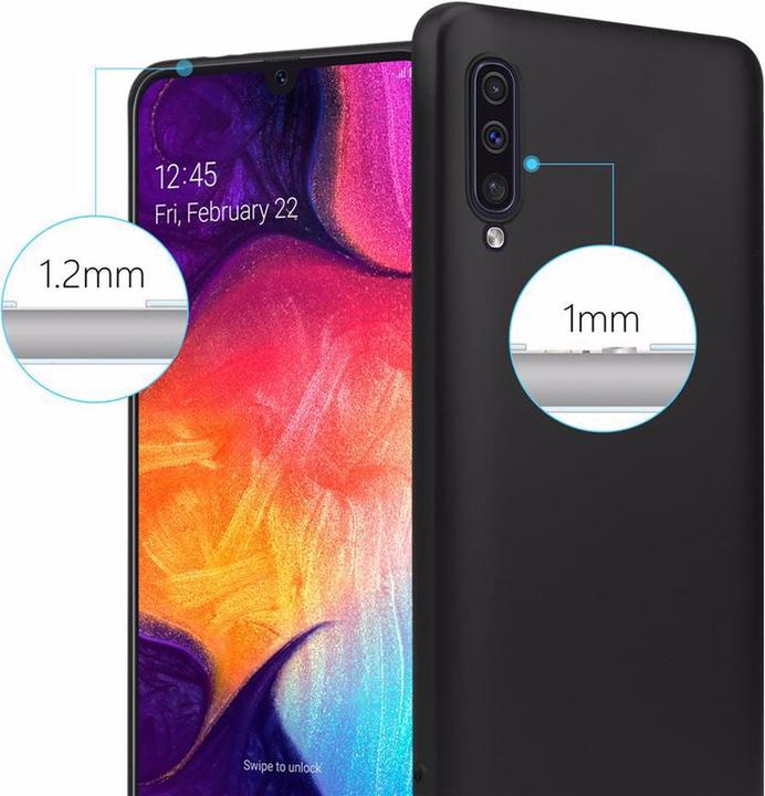 Image du produit Cadorabo Couverture métallique mate TPU (Samsung Galaxy A50)