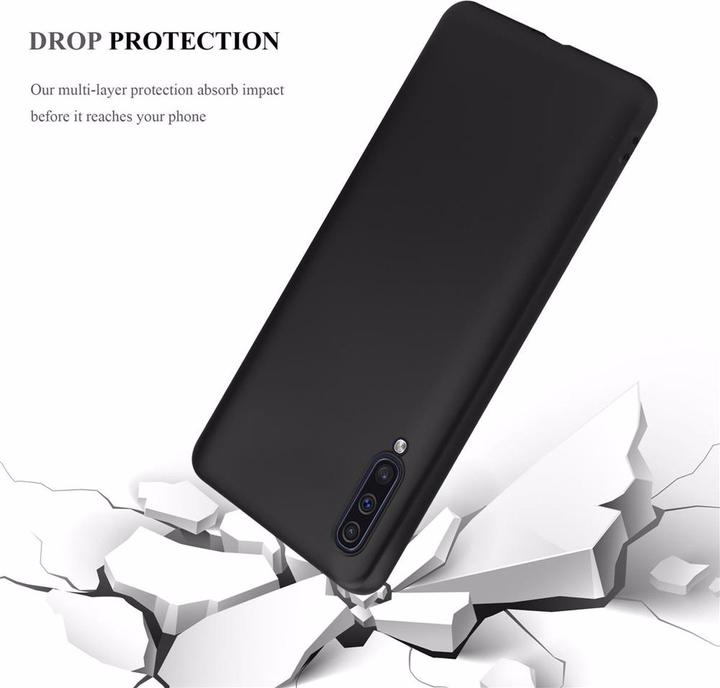 Image du produit Cadorabo Couverture métallique mate TPU (Samsung Galaxy A50)