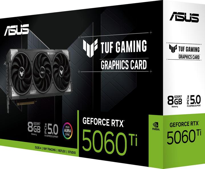Actual product image ASUS TUF RTX 5060 TI GAMING 8GB (8 GB)