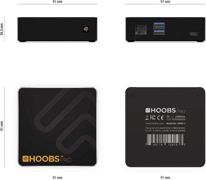 Image du produit Hoobs Passerelle LAN sans fil Pro