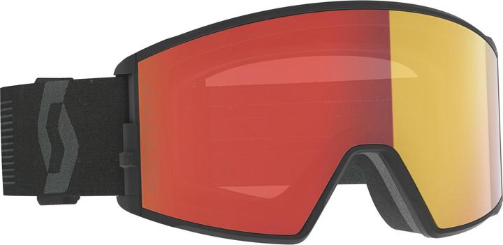 Actual product image Scott Sports React Ski Goggles Mineral Black