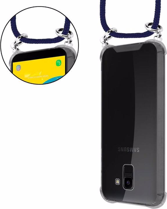 Produktbild Cadorabo TPU Handy Kette SILBER Cover