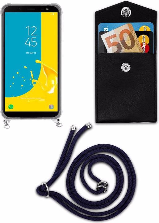 Produktbild Cadorabo TPU Handy Kette SILBER Cover