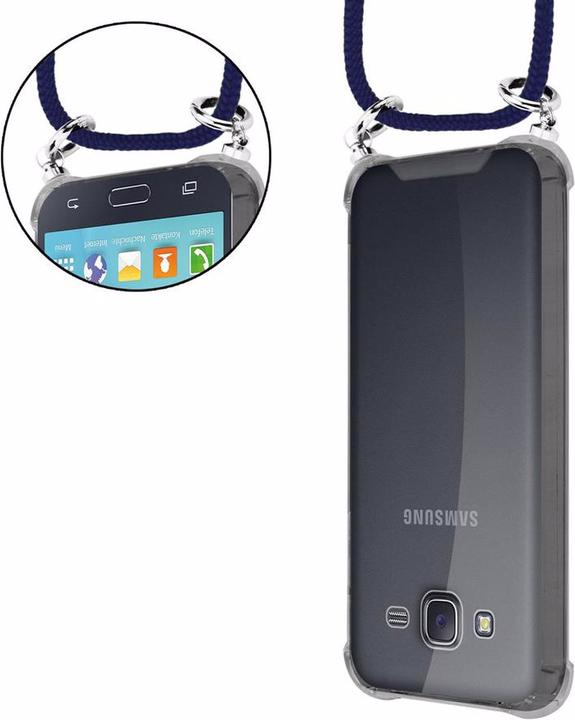 Produktbild Cadorabo TPU Handy Kette SILBER Cover