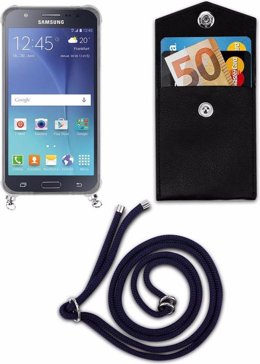 Produktbild Cadorabo TPU Handy Kette SILBER Cover