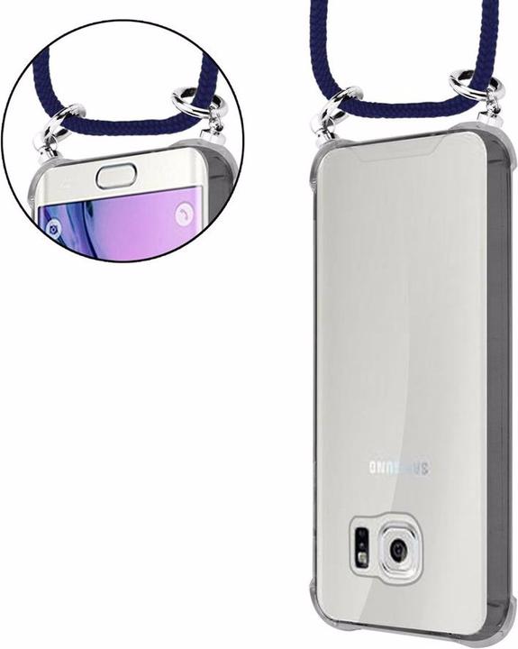 Produktbild Cadorabo TPU Handy Kette SILBER Cover