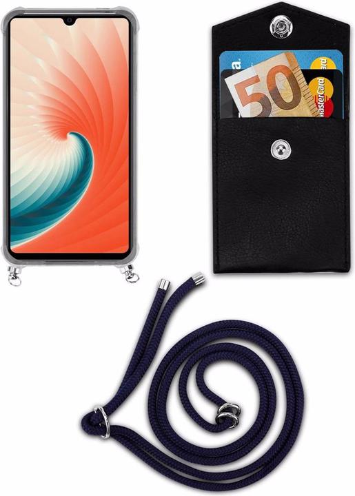 Produktbild Cadorabo TPU Handy Kette SILBER Cover