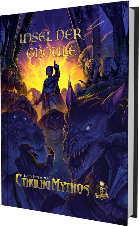 Produktbild US35072 - Insel der Ghoule Kampagnenband - Cthulhu Mythos 5E, Buch, 220 Seiten (DE-Erweiterung) (Deutsch)