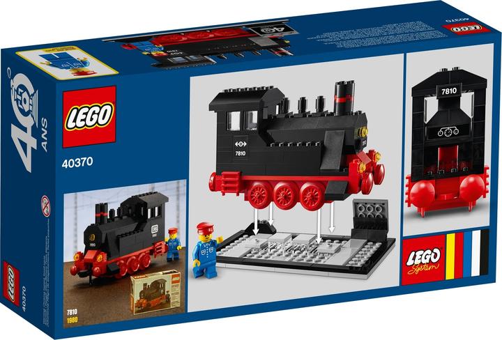 Immagine prodotto LEGO Locomotiva a vapore (40370, LEGO Classic)
