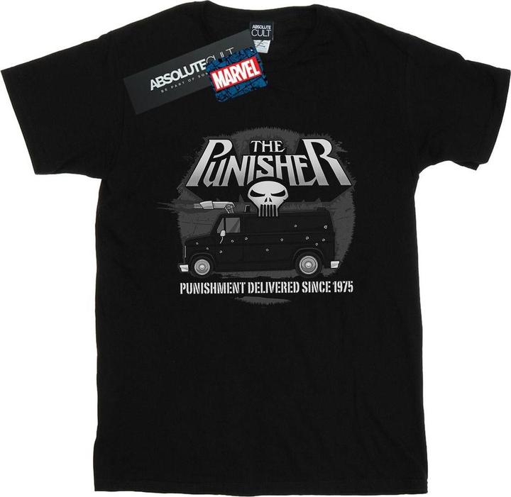 Actual product image Mens The Punisher Battle Van T-Shirt (3XL)