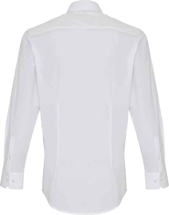 Actual product image Premier Unisex Adult Poplin Stretch Long-Sleeved Shirt (S)