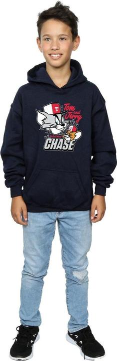 Tom & Jerry Cat & Mouse Chase Kapuzenpullover Jungen