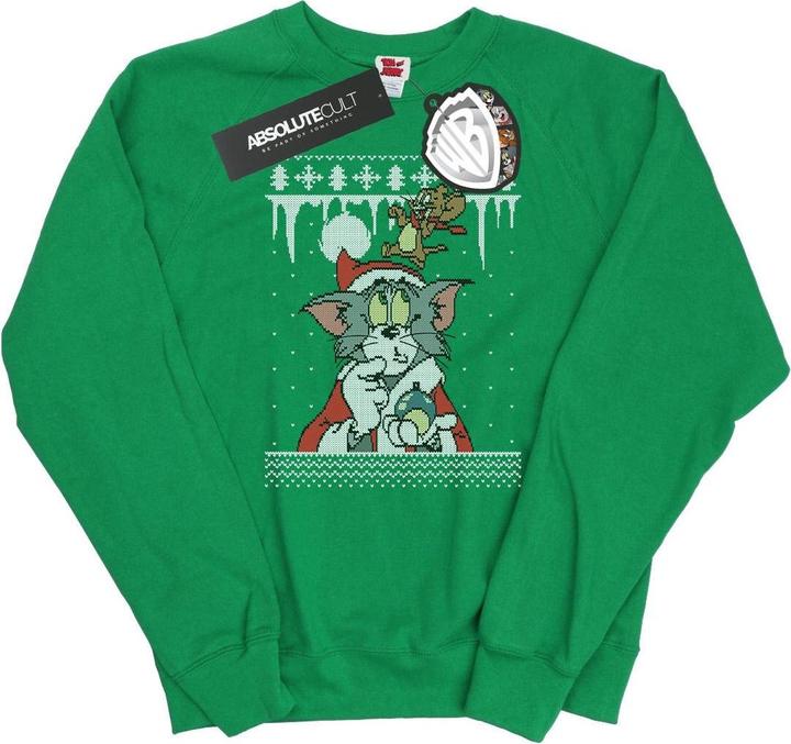 Immagine prodotto Tom & Jerry Christmas Fair Isle Felpa Donna (M)