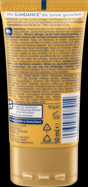 Produktbild dm Sundance Sonnenfluid Anti Age (Sonnencreme Gesicht, SPF 50)