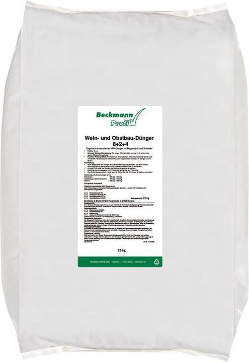 Immagine prodotto Beckmann Wein- u. Obstbau-Dünger (25 kg)