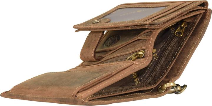 Produktbild Greenburry Vintage Bike Geldbörse Leder 10 cm