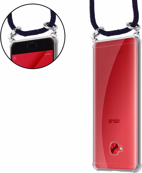 Produktbild Cadorabo TPU Handy Kette SILBER Cover