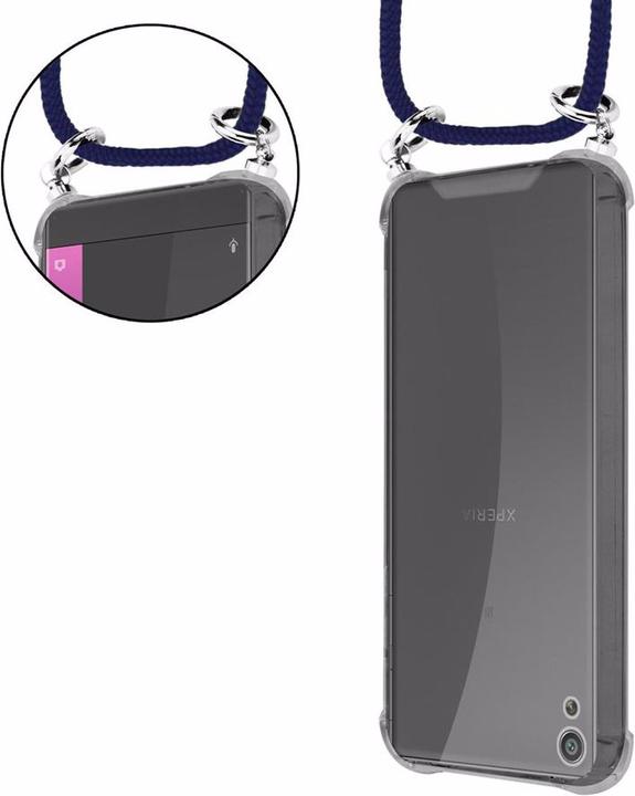 Produktbild Cadorabo TPU Handy Kette SILBER Cover