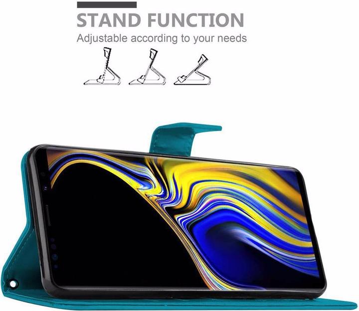 Produktbild Cadorabo Flower Book Cover (Samsung Galaxy Note 9)