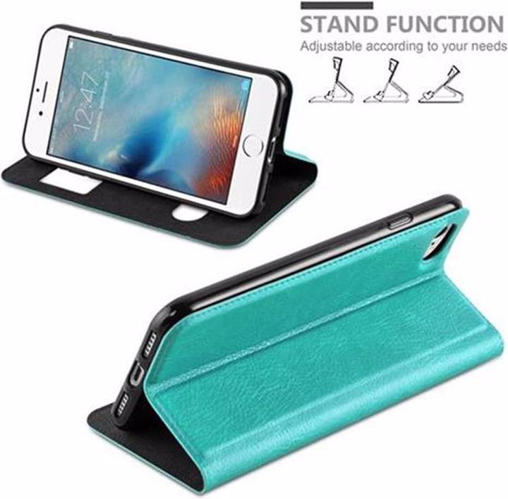 Produktbild Cadorabo Book mit View Doppelfenster Cover (Apple iPhone 7, Apple iPhone 8, Apple iPhone SE (2nd Gen), Apple iPhone SE (3rd Gen))