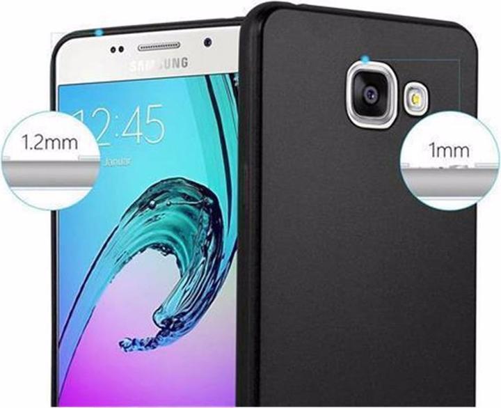 Productafbeelding Cadorabo TPU Matte Metallic hoes (Samsung Galaxy A3 (2016))