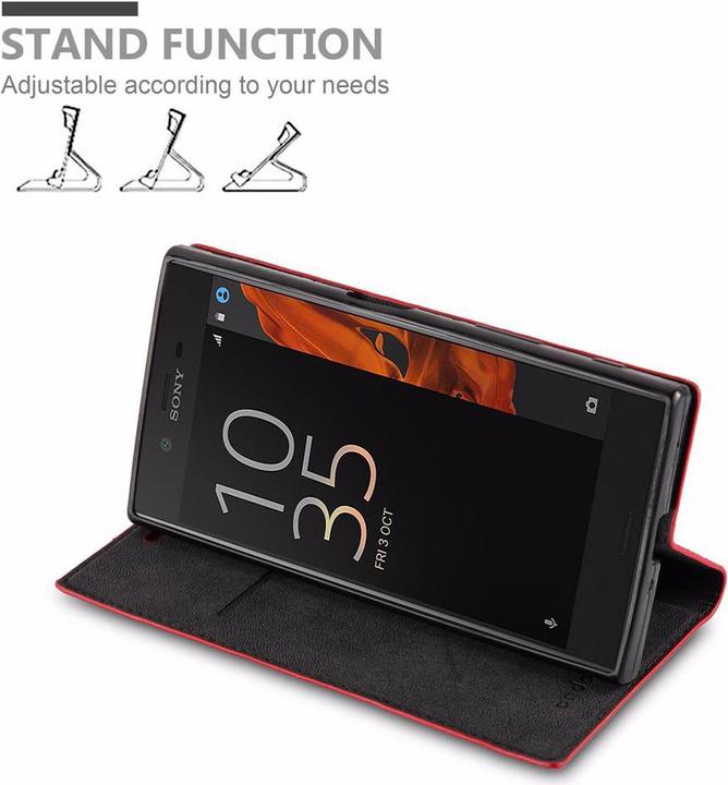 Produktbild Cadorabo Book Invisible Magnet Cover (Sony Xperia XZ)