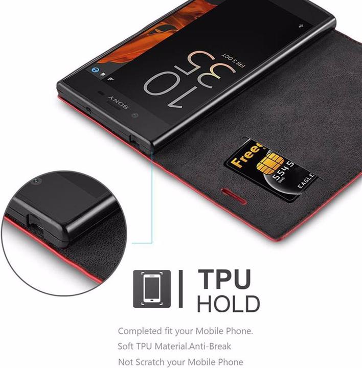 Produktbild Cadorabo Book Invisible Magnet Cover (Sony Xperia XZ)