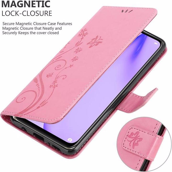 Productafbeelding Cadorabo Bloemen Boekomslag (Huawei P40 Lite)