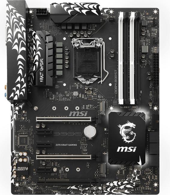 Produktbild MSI Z370 Krait Gaming (LGA 1151, Intel Z370, ATX)